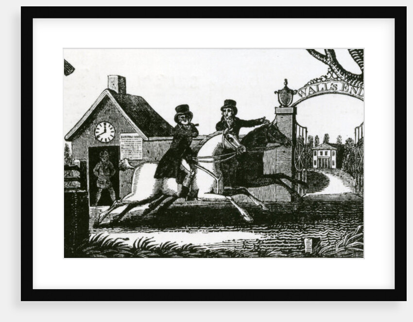 Hunting Razors or Shaving made easy on Horseback if required, 1800 by English School