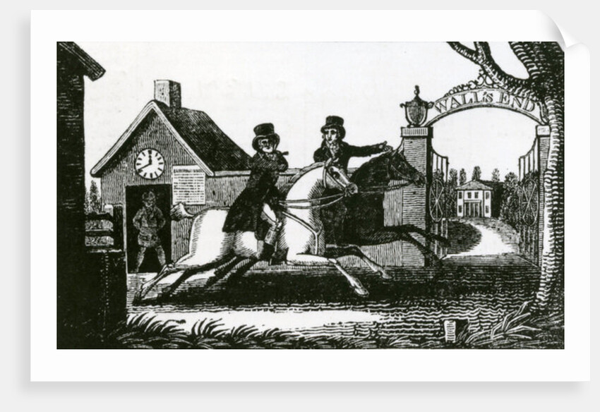 Hunting Razors or Shaving made easy on Horseback if required, 1800 by English School