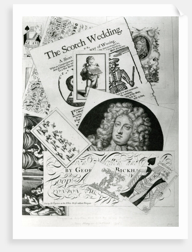 Trade card by English School