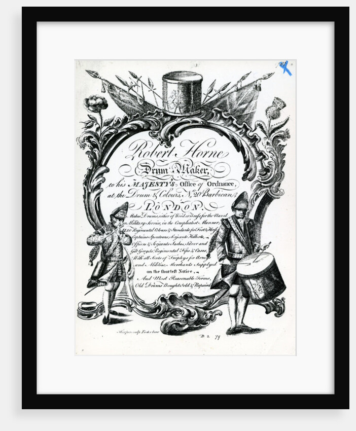 Robert Horne, Drum maker by English School
