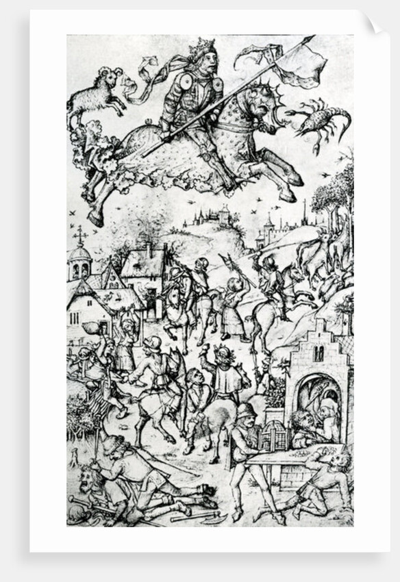 Mars, Seven Planets, c.1500 by Italian School