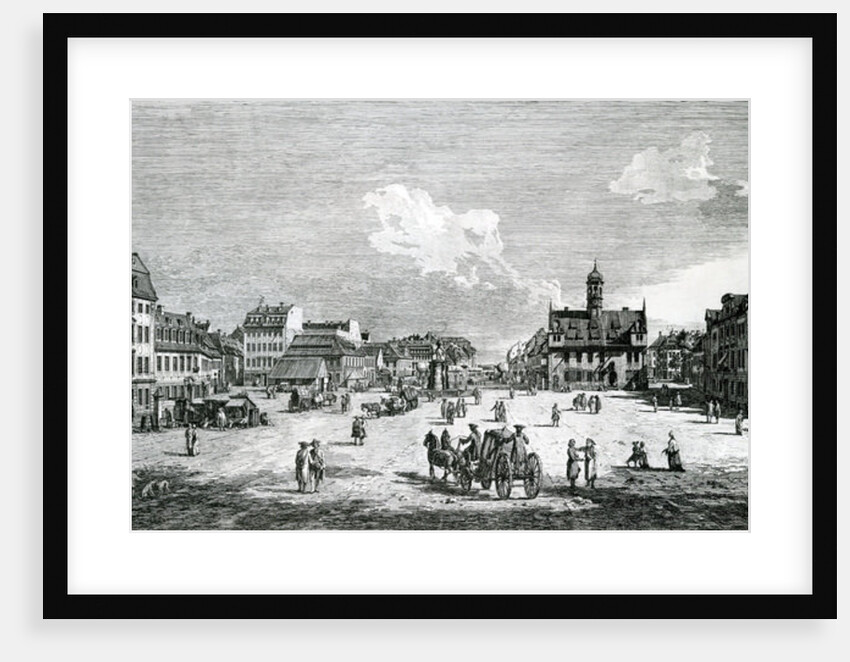 View of Dresden by Bernardo Belotto Canaletto