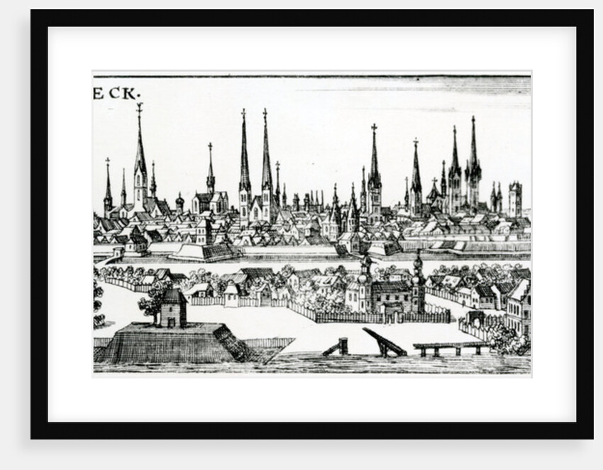 Lubeck, 17th century by School German