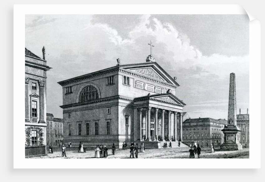 The St. Nicholas Church, Potsdam, Germany by German School