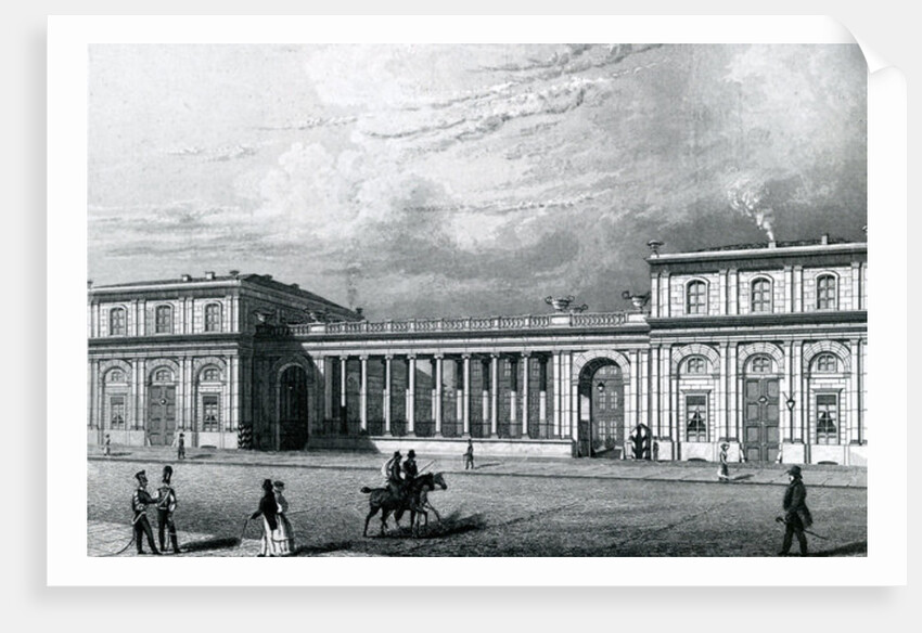 The Prinz-Albrecht-Palais, 1833 by German School
