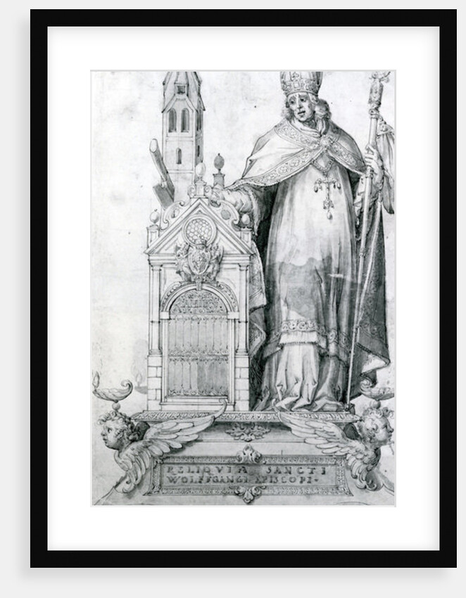 Saint Wolfgang of Regensburg by Italian School