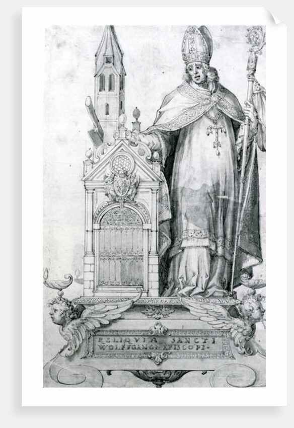 Saint Wolfgang of Regensburg by Italian School
