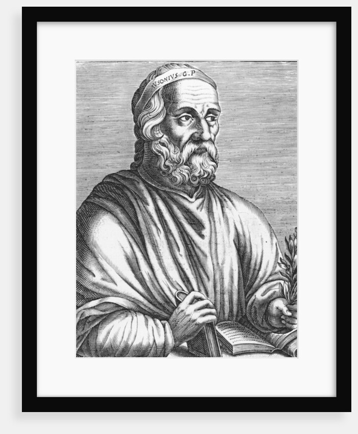 Decimus Maximus Ausonius 1584 by French School