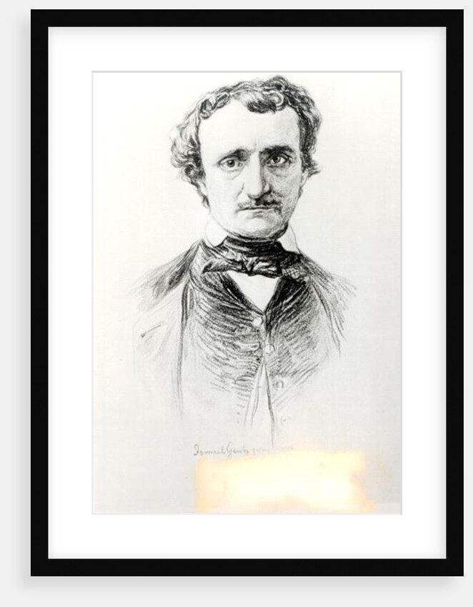 Edgar Allan Poe 1907 by Ismael Gentz