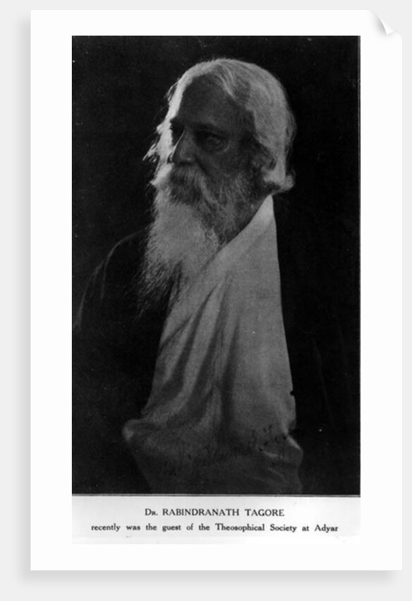 Sir Rabindranath Tagore by Anonymous