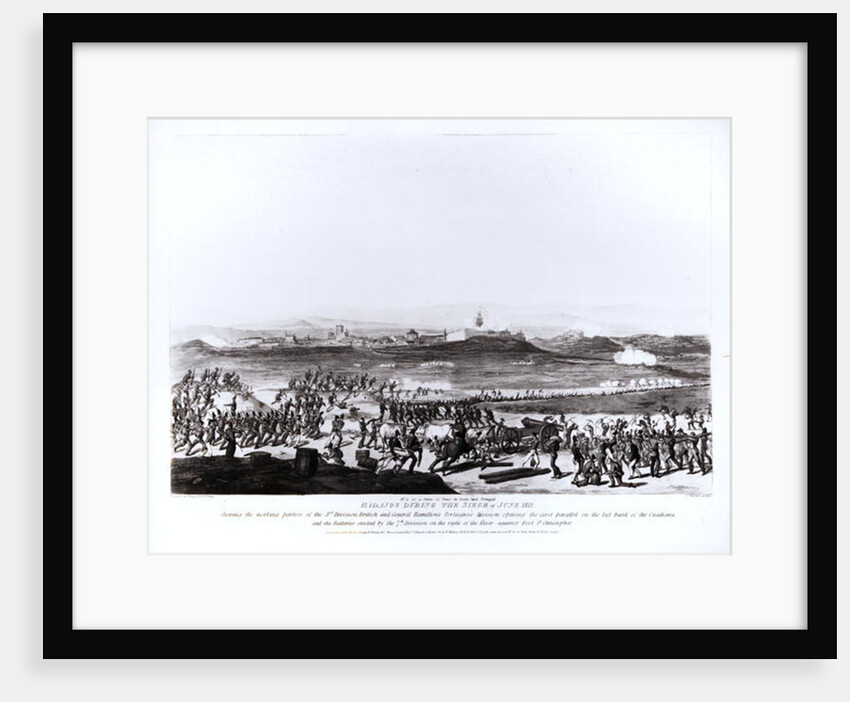 Badajos During the Siege of June 1811 by Thomas Staunton St. Clair