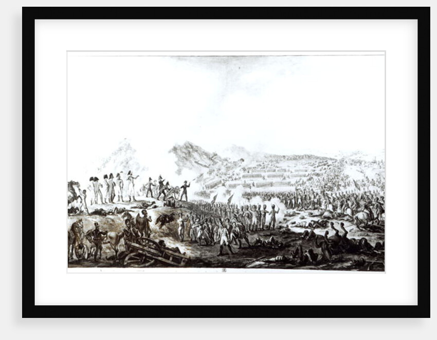 The Battle of Talavera de la Reina between the Anglo-Spanish and the French Armies, 28th July 1809 by French School