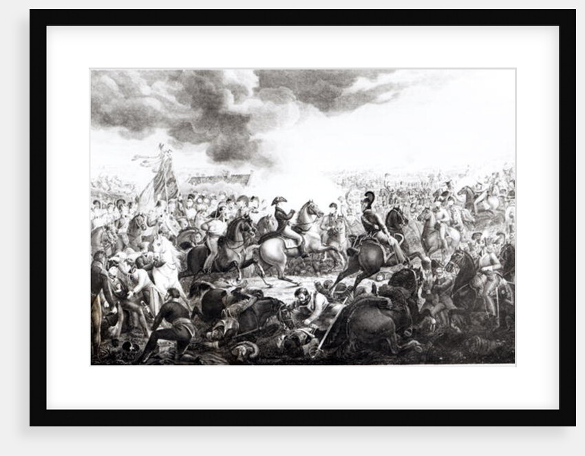Wellington at the Battle of Waterloo by John Augustus Atkinson
