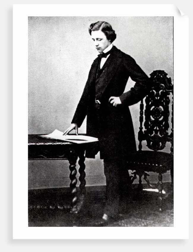 Lewis Carroll aged 29 by English Photographer