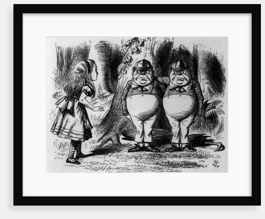 Tweedledum and Tweedledee by John Tenniel