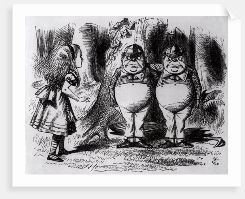 Tweedledum and Tweedledee by John Tenniel