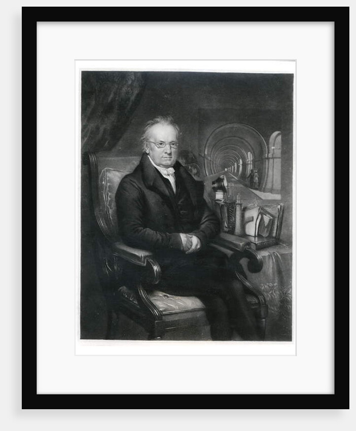 Sir Mark Isambard Brunel c.1835 by Samuel Drummond