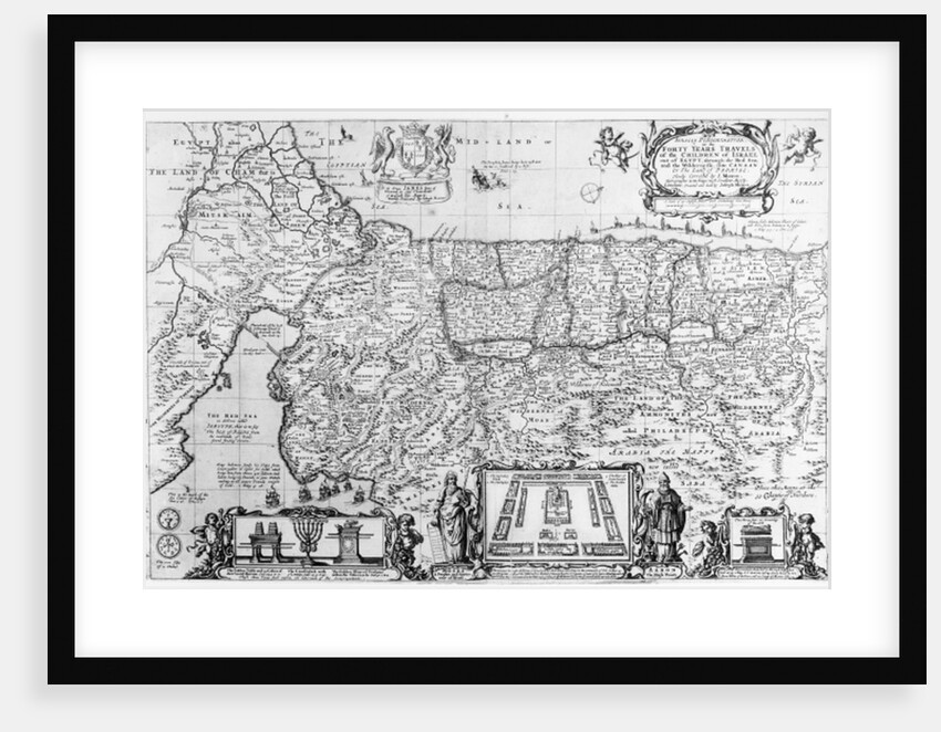 Forty Years Travels of the Children of Israel by English School