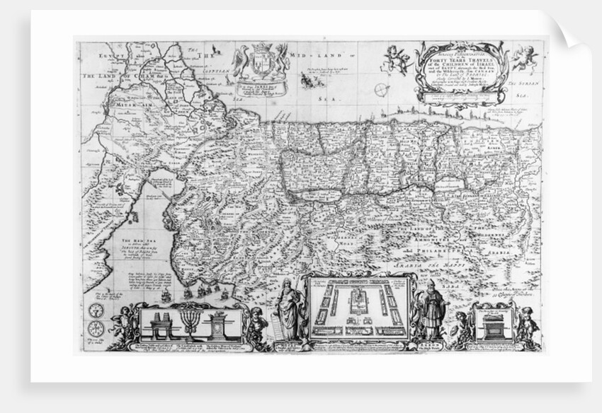 Forty Years Travels of the Children of Israel by English School