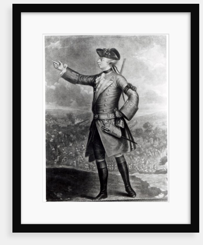 General James Wolfe by English School