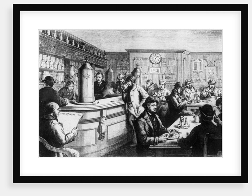 Coffee house, Clerkenwell by English School
