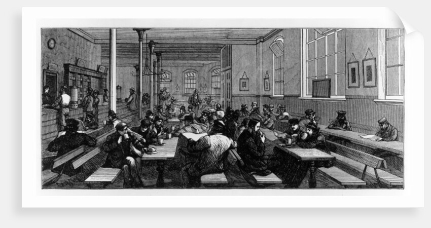 Working man's coffee shop by School English