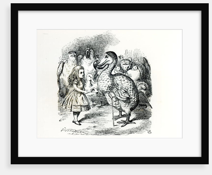 Alice meets the Dodo by John Tenniel