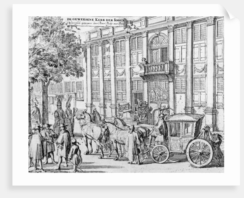 The former Church of the Jews, c.1700 by Romeyn de Hooghe