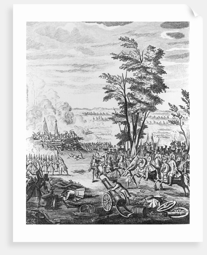 Battle of Malplaquet, 11th September 1709 by English School