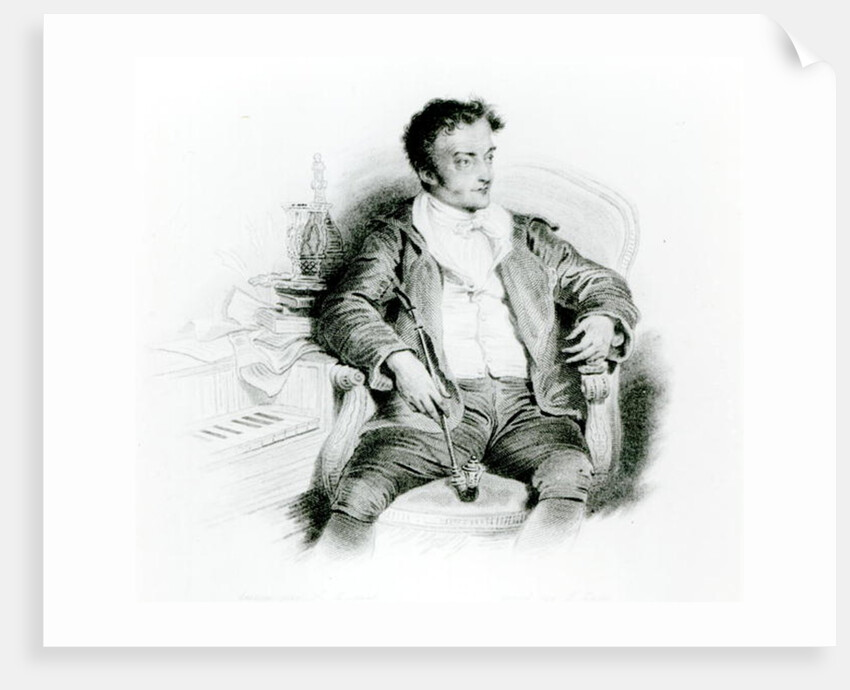 Ernst Theodor Amadeus Hoffmann by H. Dupont