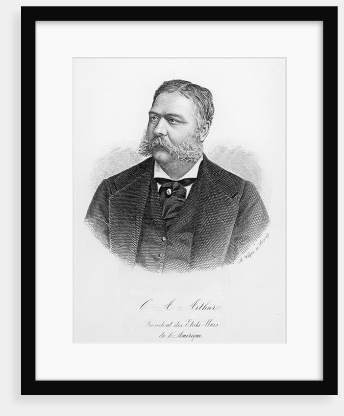 Chester Alan Arthur by French School