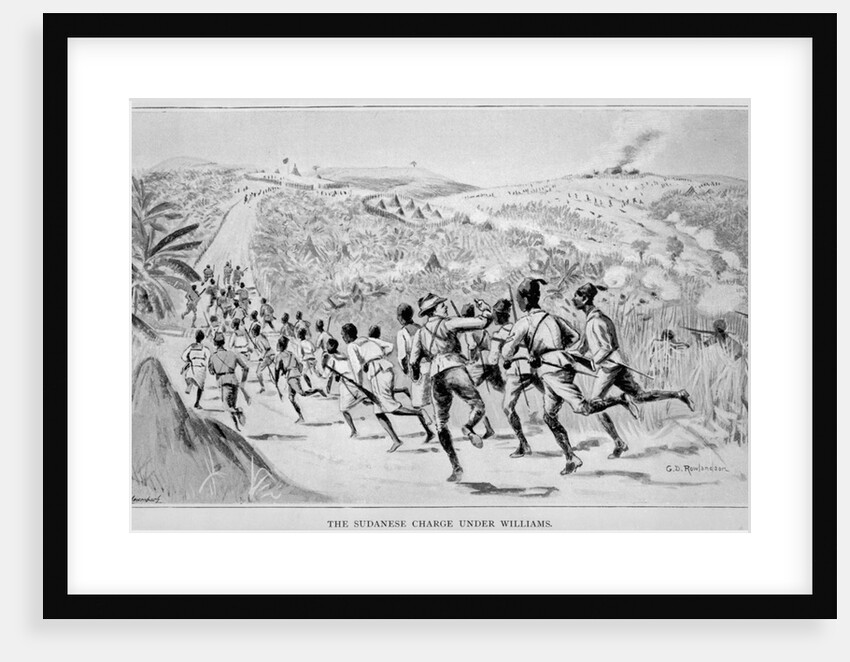 The Sudanese Charge under Williams by George Derville Rowlandson