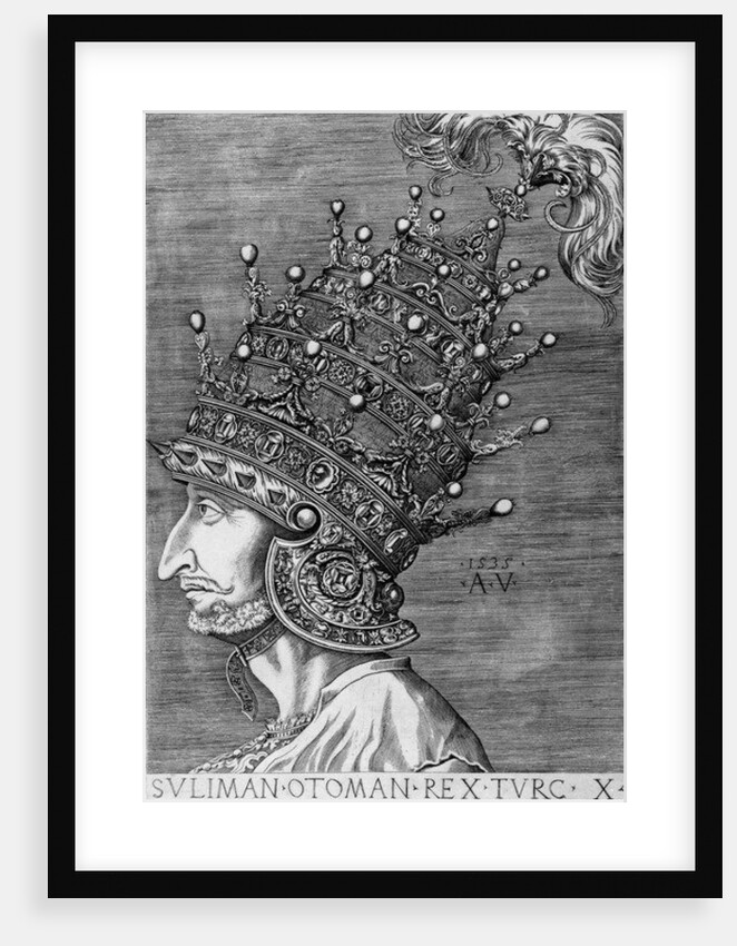 Suleiman the Magnificent, 1535 by Agostino Musi