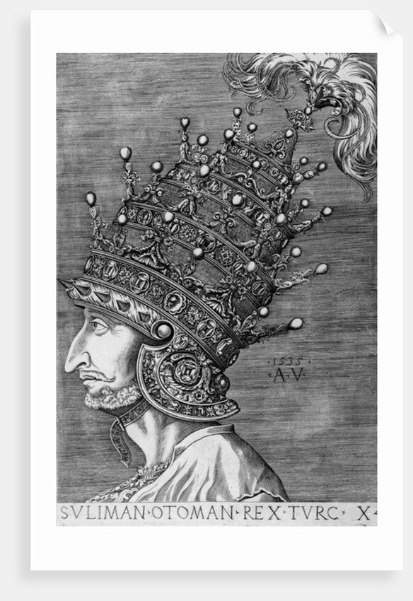 Suleiman the Magnificent, 1535 by Agostino Musi