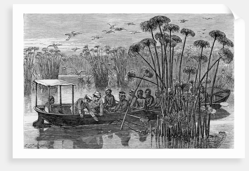 At the Mouth of the Rusizi by Henry Morton Stanley