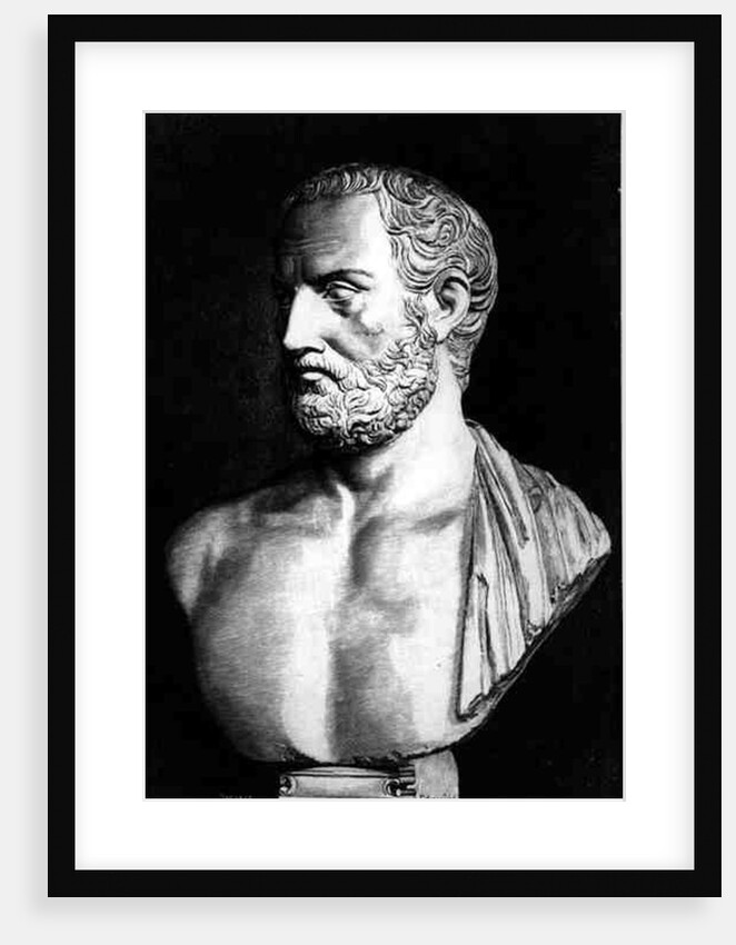Bust of Thucydides by Felix Jules Lacaille