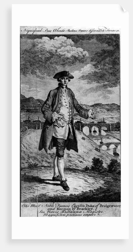 Francis Egerton, 3rd Duke of Bridgewater and Marquess of Brackley by English School