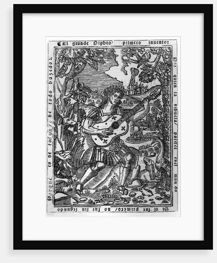 Orpheus Playing Music by School Spanish