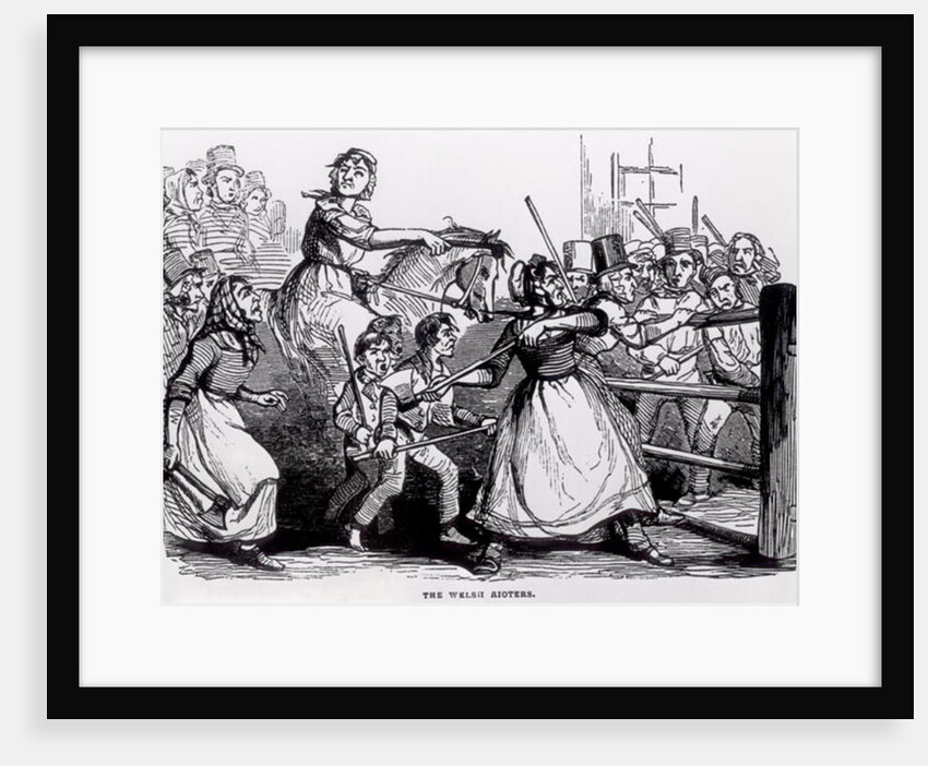 The Welsh Rioters by English School