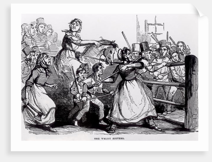 The Welsh Rioters by English School