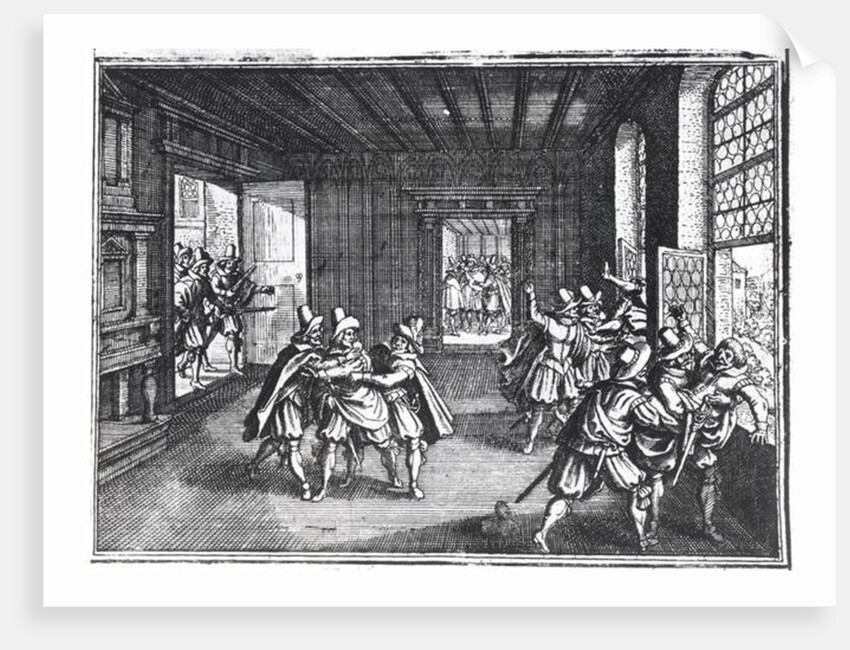 The Defenestration of Prague in 1618 by Anonymous