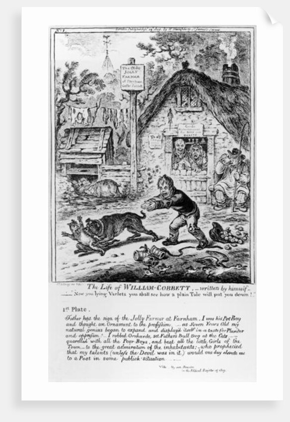 Plate 1 by James Gillray