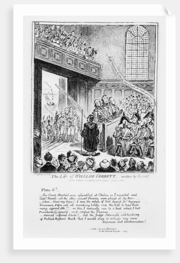 Plate 6 by James Gillray