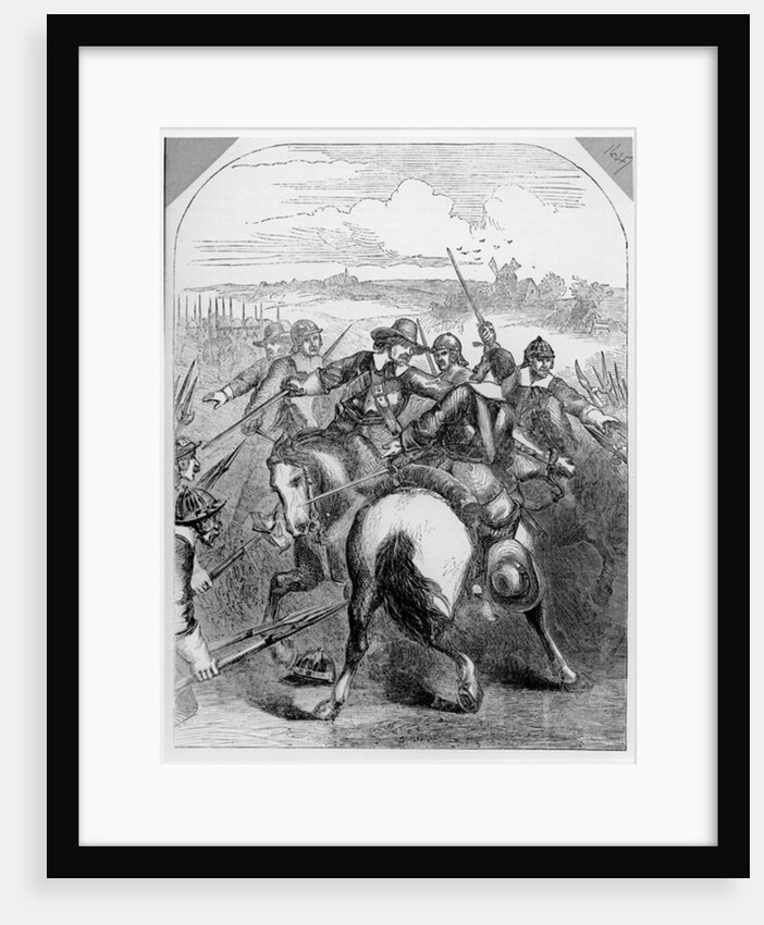 Cromwell Suppressing the Mutiny by English School