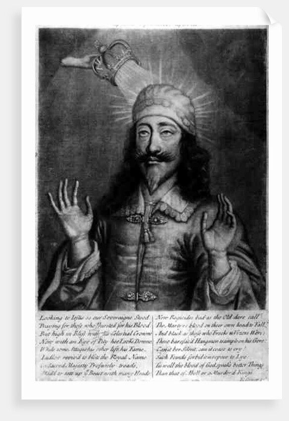 Corruptibilem pro incorruptibile, ode to Charles I by William Faithorne