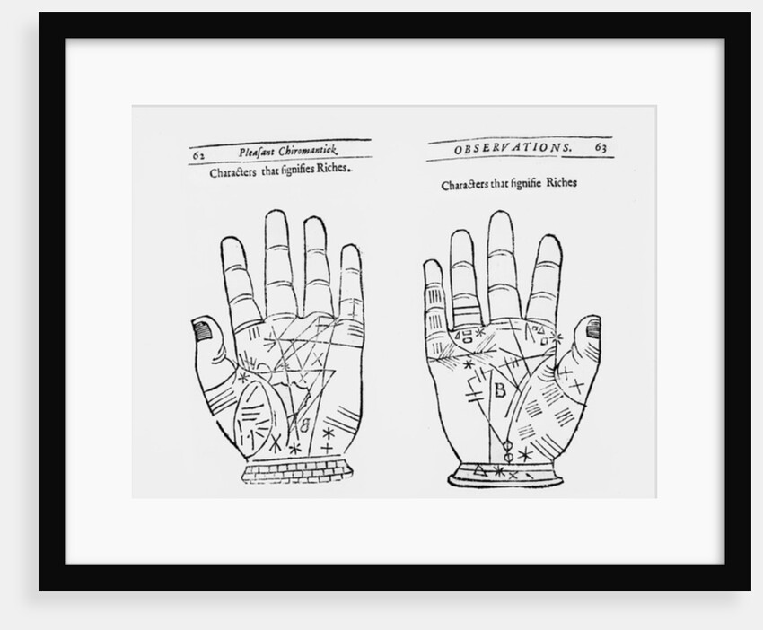 Palm Reading by English School