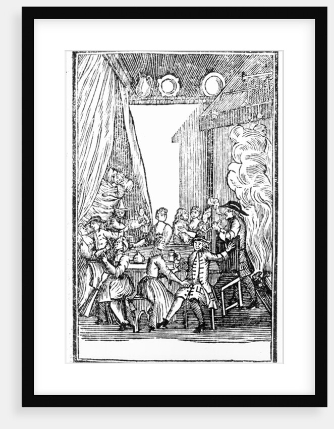 The Harvest Supper by English School