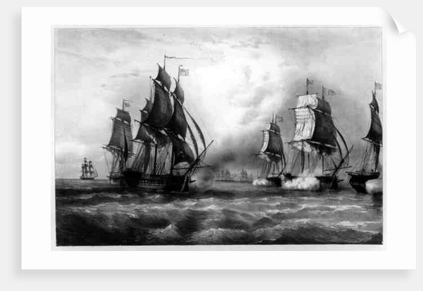 John Paul Jones's 'Ranger' Ship, 1793 by English School