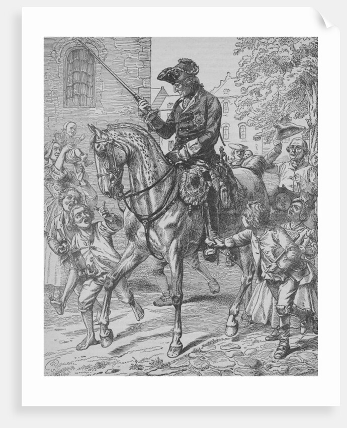 Frederick the Great of Prussia by English School