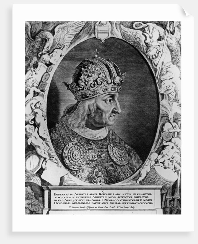 Portrait of Frederick IV, Holy Roman Emperor by Pieter Claesz Soutman